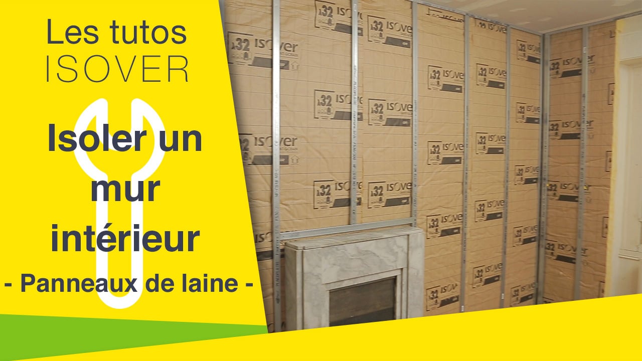 ISOVER GR32 pour l'isolation des murs